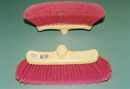 Escobill�n Pl�stico escobillon plastico, 6H 6 hilos fibra PET plumada, escobillon